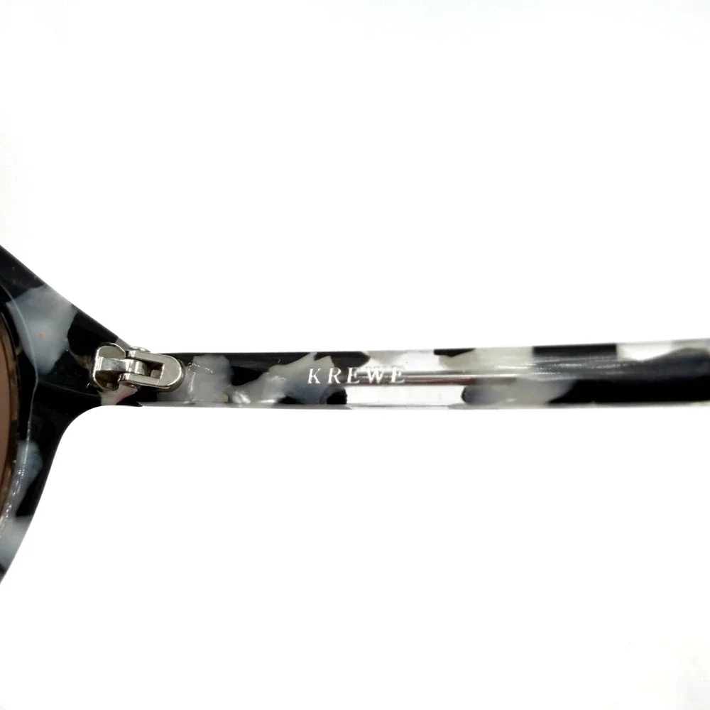 Krewe St Louis Sunglasses Mirrored Oyster Tortoise Gold Bridge